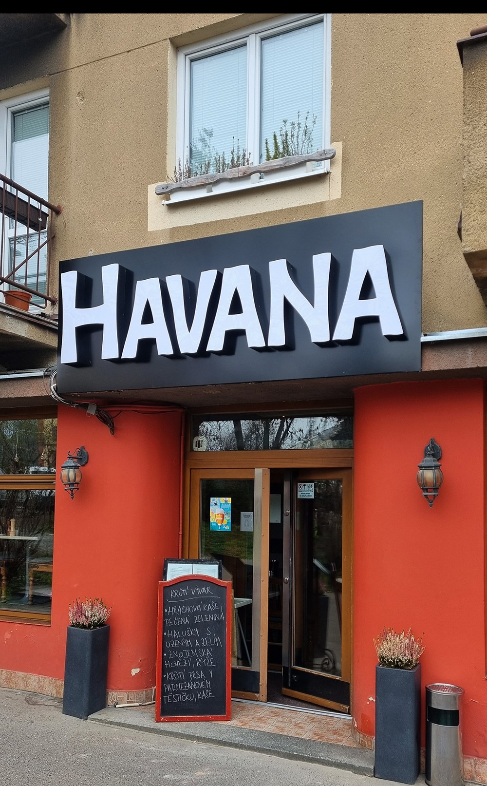 3D písmena Havana Restaurant